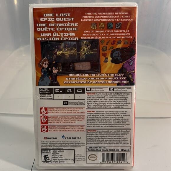 Nintendo Switch Has-Been Heroes Game NEW - Picture 2 of 4
